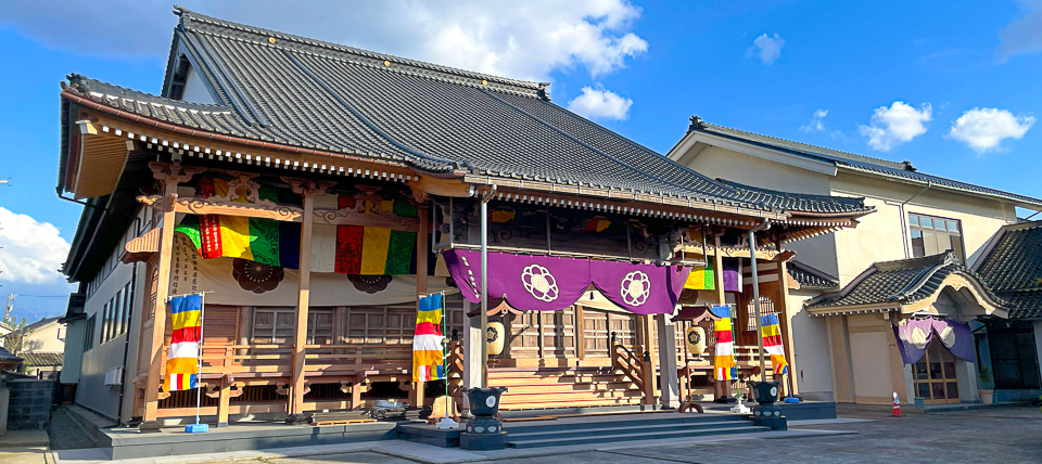 梅原山 専長寺のサイトです